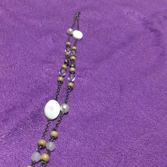 Jewelry Beaded Wood Necklace Poshmark